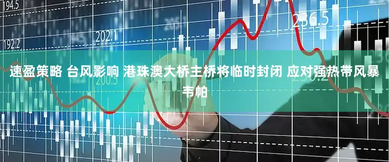 速盈策略 台风影响 港珠澳大桥主桥将临时封闭 应对强热带风暴韦帕