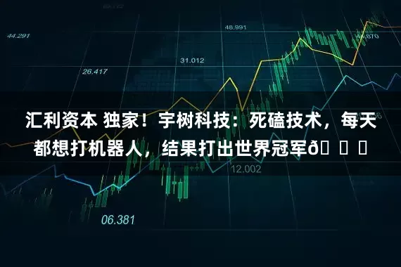 汇利资本 独家！宇树科技：死磕技术，每天都想打机器人，结果打出世界冠军🏆