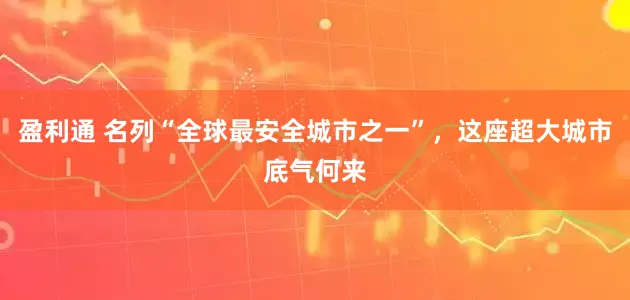 盈利通 名列“全球最安全城市之一”，这座超大城市底气何来